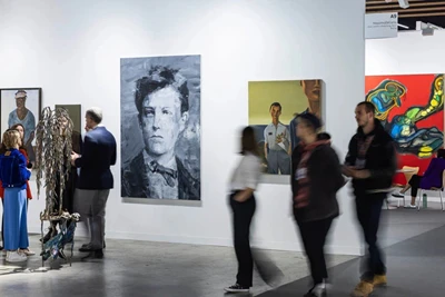 Druga wystawa sztuki Paris+ Par Art Basel zakończyła się 23 października.